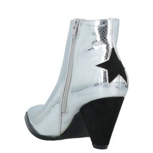 Shop Art Silver Ankle Boots - Size 6